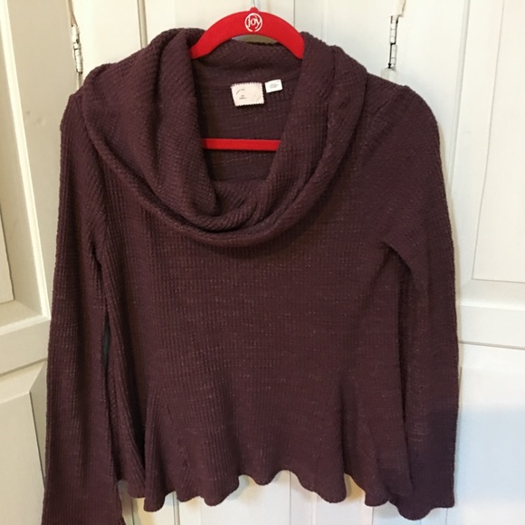 Anthropologie Postage Stamp Sweater - Picture 2 of 14